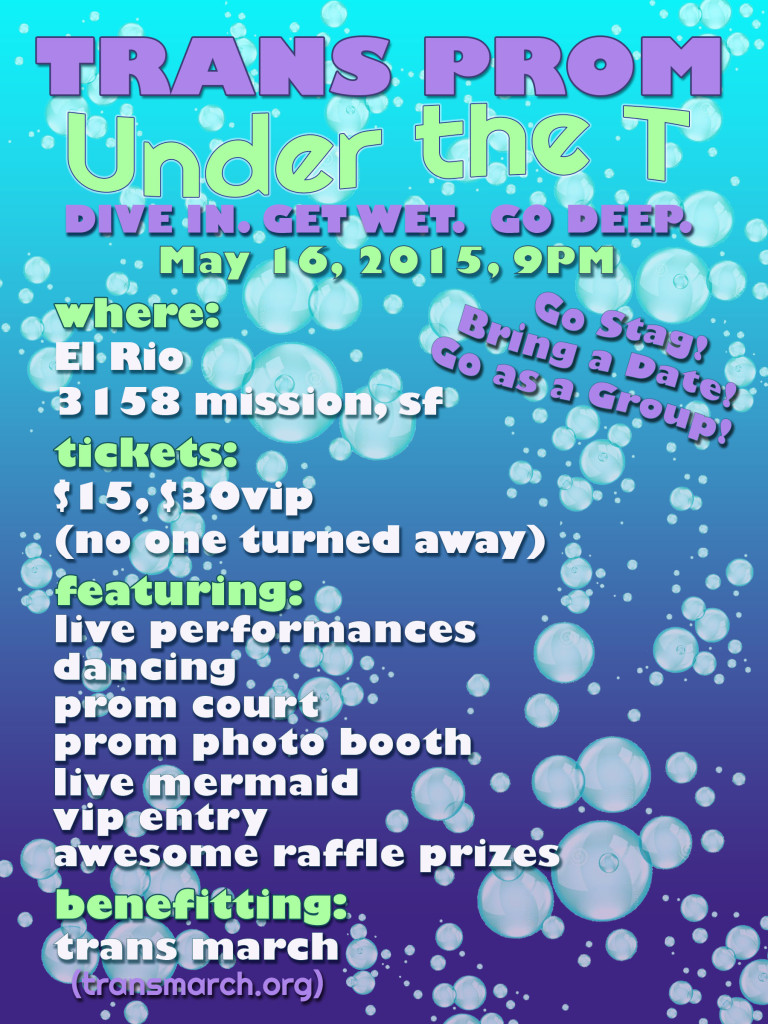 Trans Prom flier